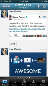 M hootsuite for iphone